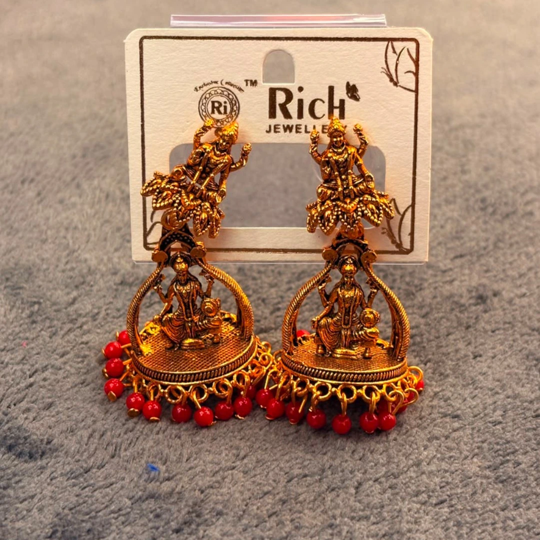 Lakshmi Jhumka Earrings