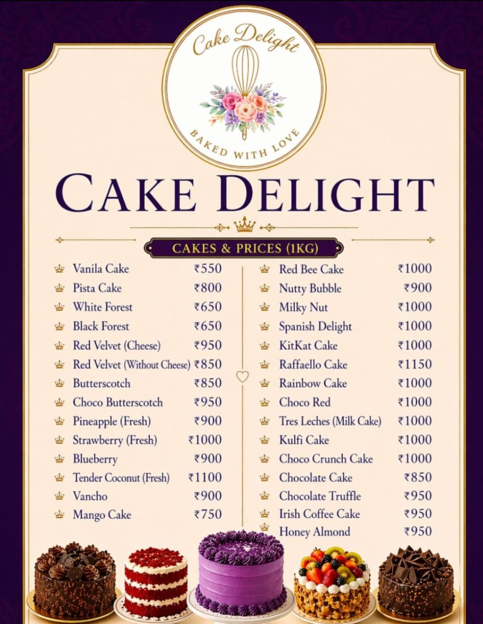 Cake Rates